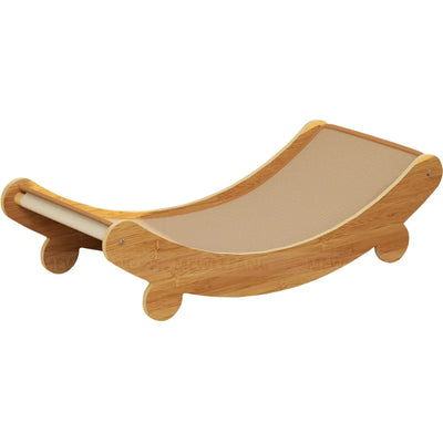 Cat Rocking Chairs Beds Cat Scratcher Board Cat Hammock Adjustable Detachable Wood Sisal hemp Comfortable Pet Hanging Basket