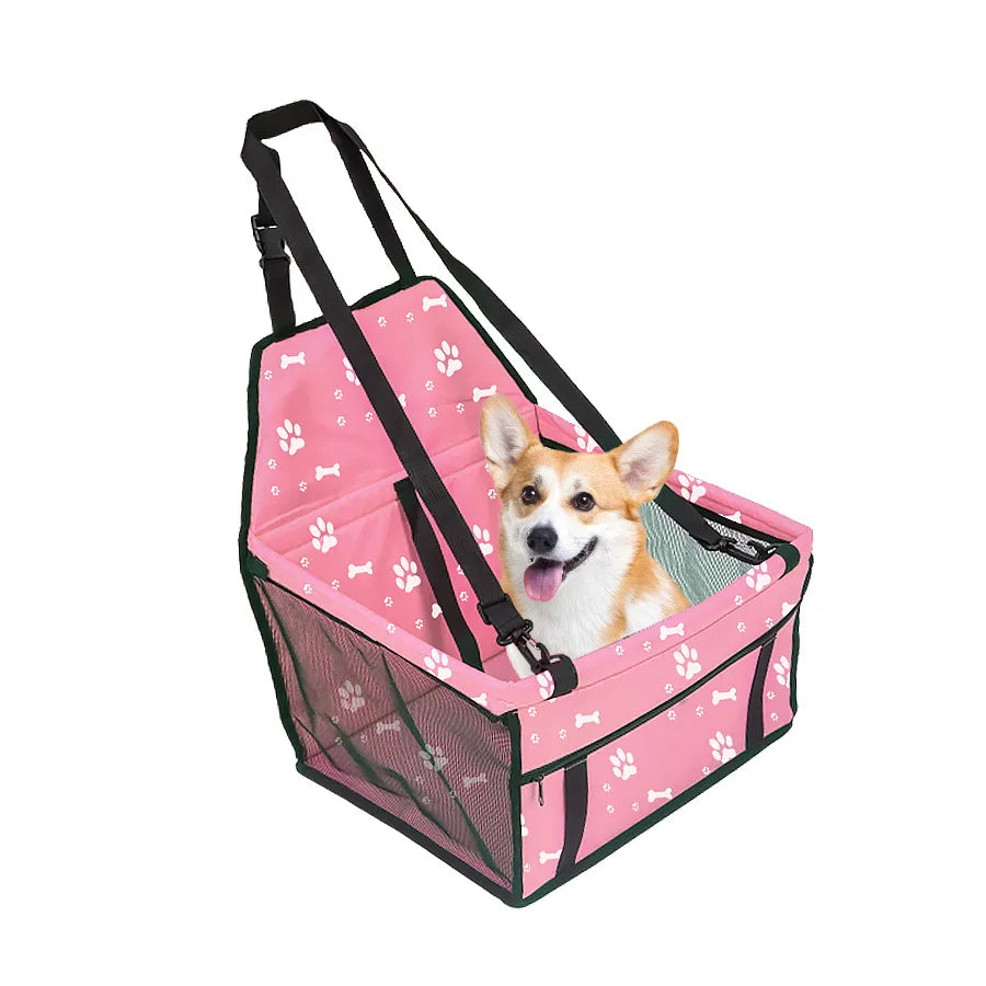 Car Pet Seat Cushion Removable and Washable Hanging Bag Waterproof Dog Mat Safety Seat Pet Bed Car Nest Mat Travel Accessories