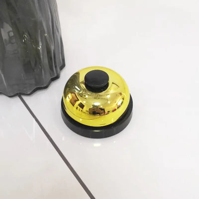 Pet Toy Training Called Dinner Small Bell Footprint Ring Dog Toys for Teddy Puppy Pet