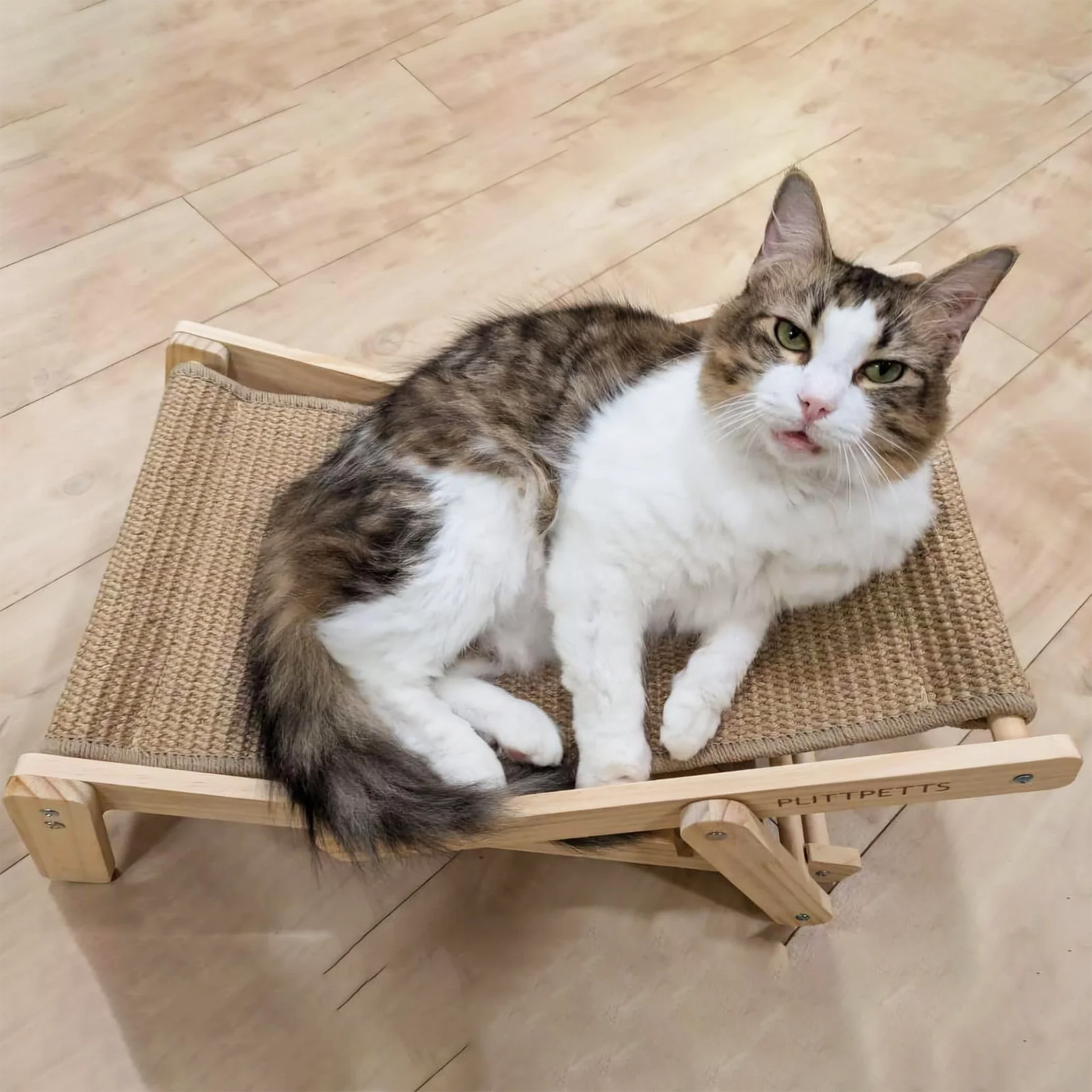 Cat Sisal Chair for Indoor Cats Hammock for Scratching Pad, Sisal Cat Scratcher Bed or Scratcher Lounger, Natural Lounger Chair