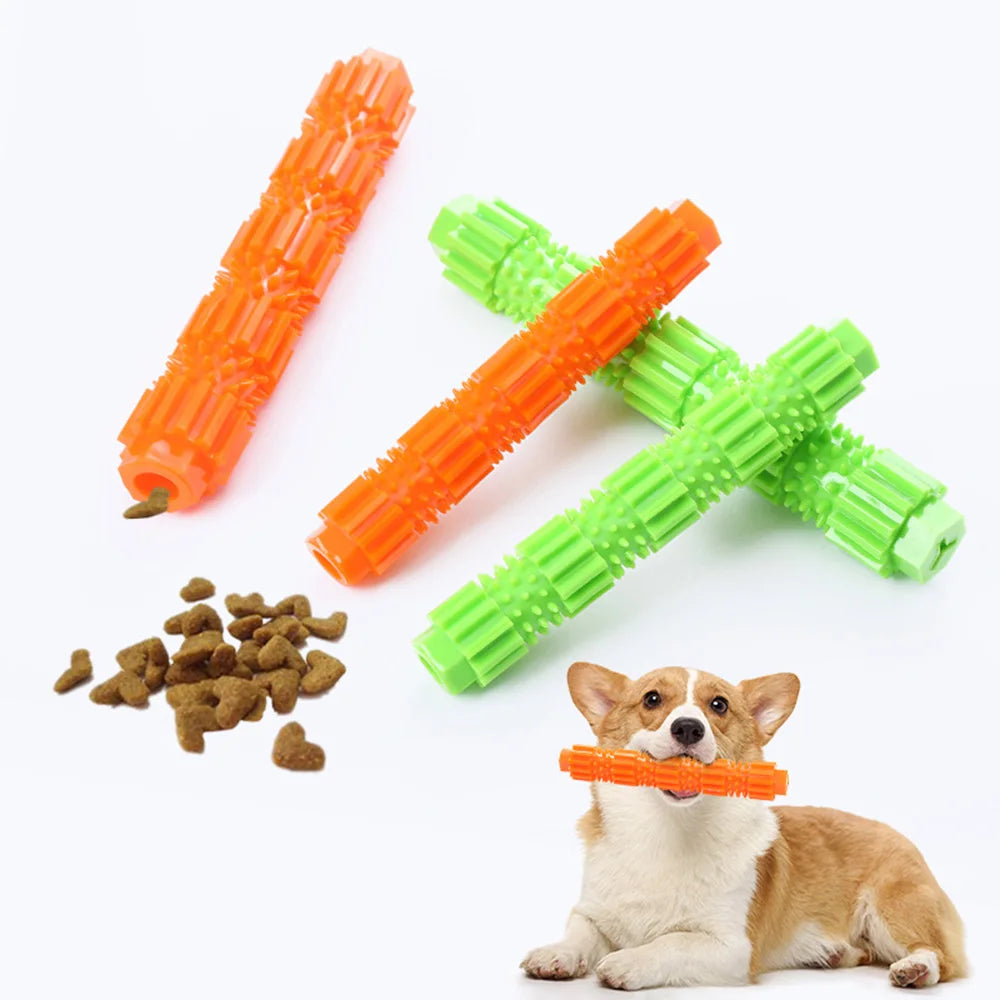 Pet Chew Toy - Durable Molar Stick for Dogs, Interactive Chewing Toy for Play & Training, Stuffable Dog Treat Toy,