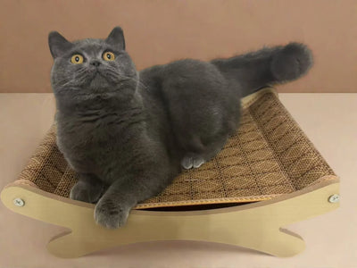 Summer Cooling Cat Bed Cool Mat Sofa Cat Scratch Wear-Resistant Cat Bed Rattan Lounge Chair Dog House Cat House Pet Sleeping Bed