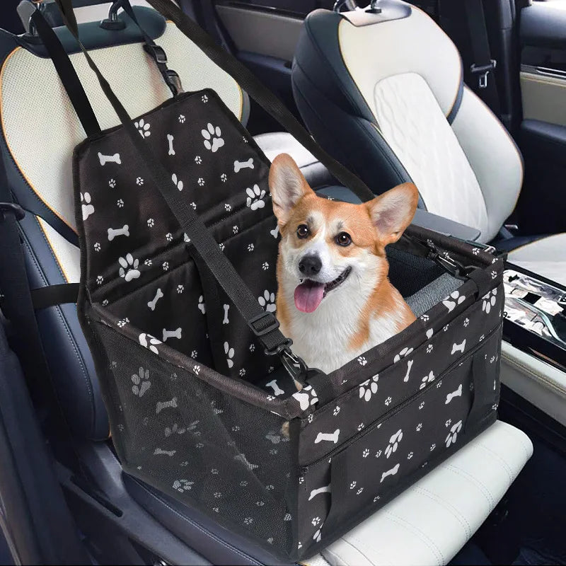 Car Pet Seat Cushion Removable and Washable Hanging Bag Waterproof Dog Mat Safety Seat Pet Bed Car Nest Mat Travel Accessories